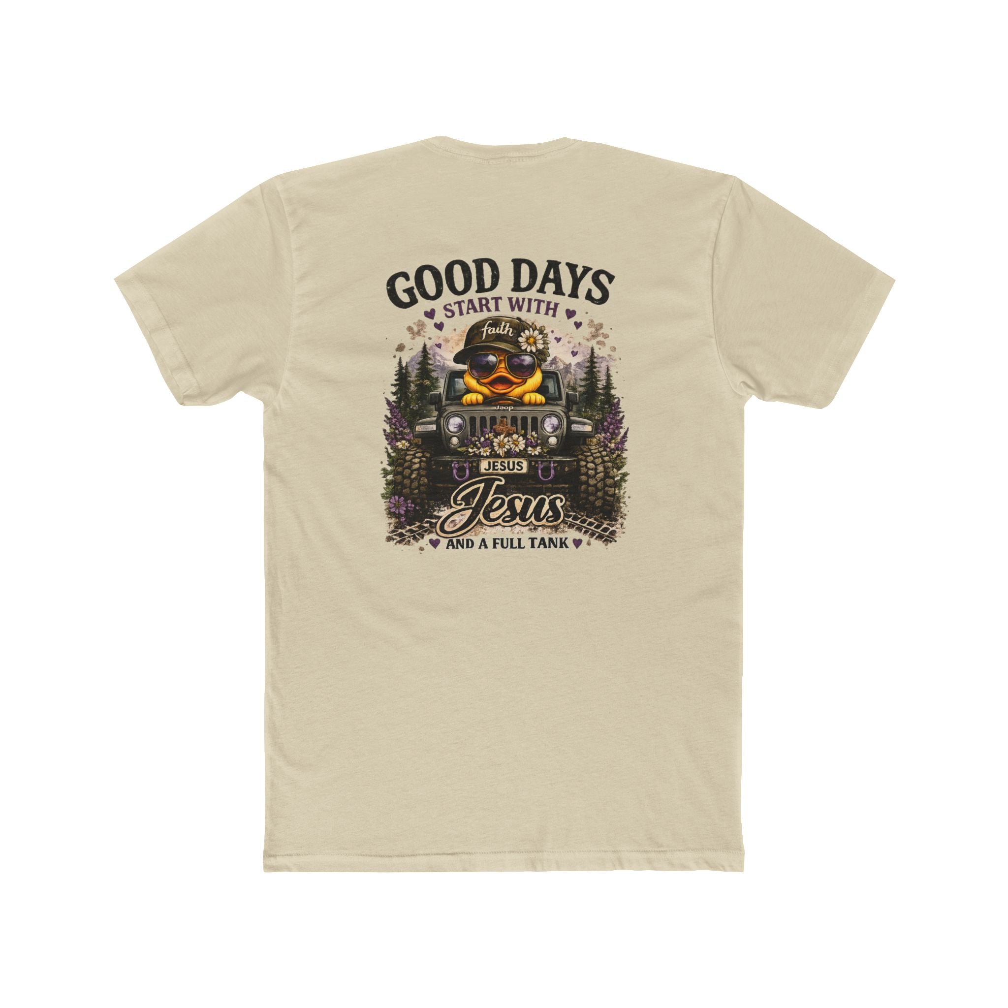 Unisex Cotton Crew Tee