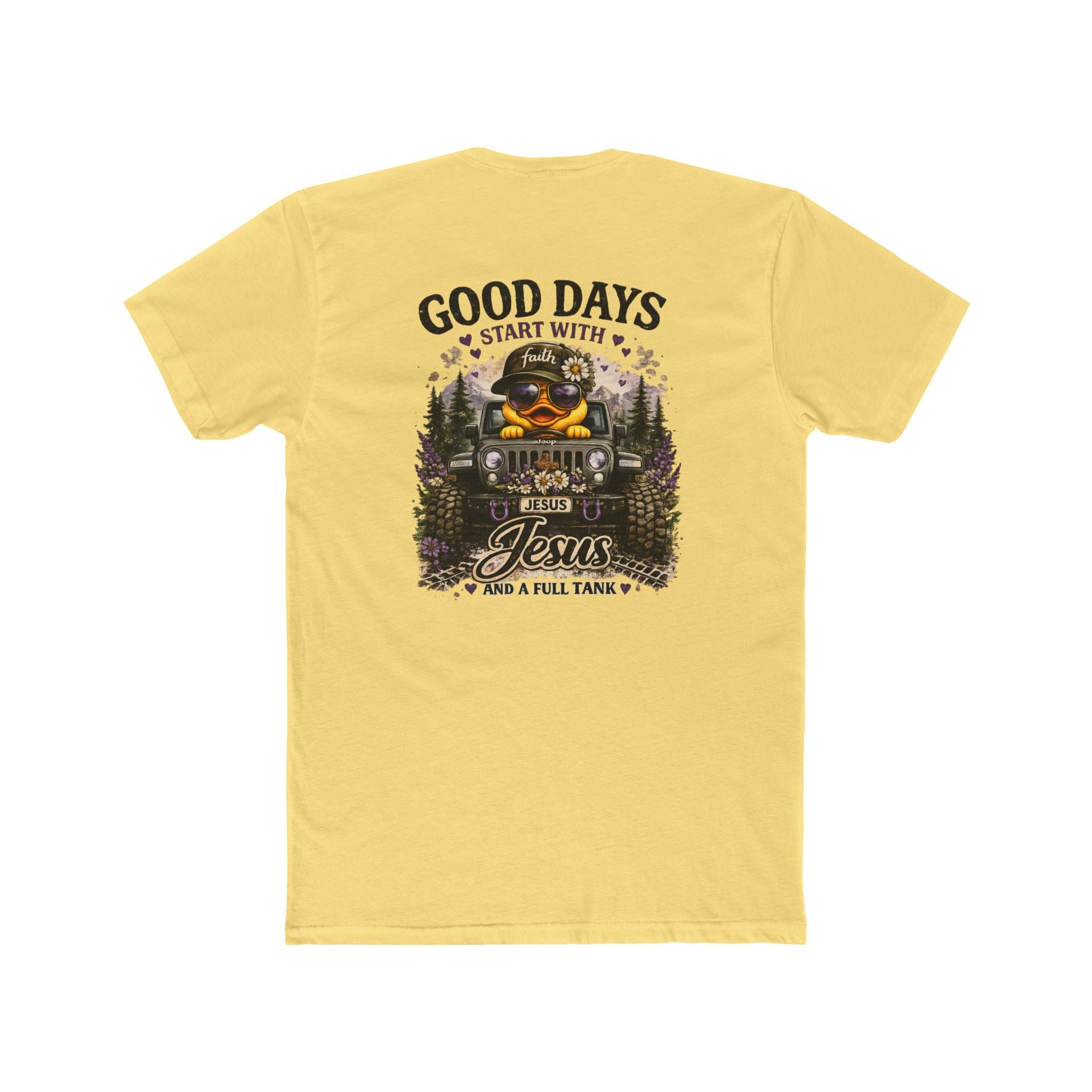 Unisex Cotton Crew Tee