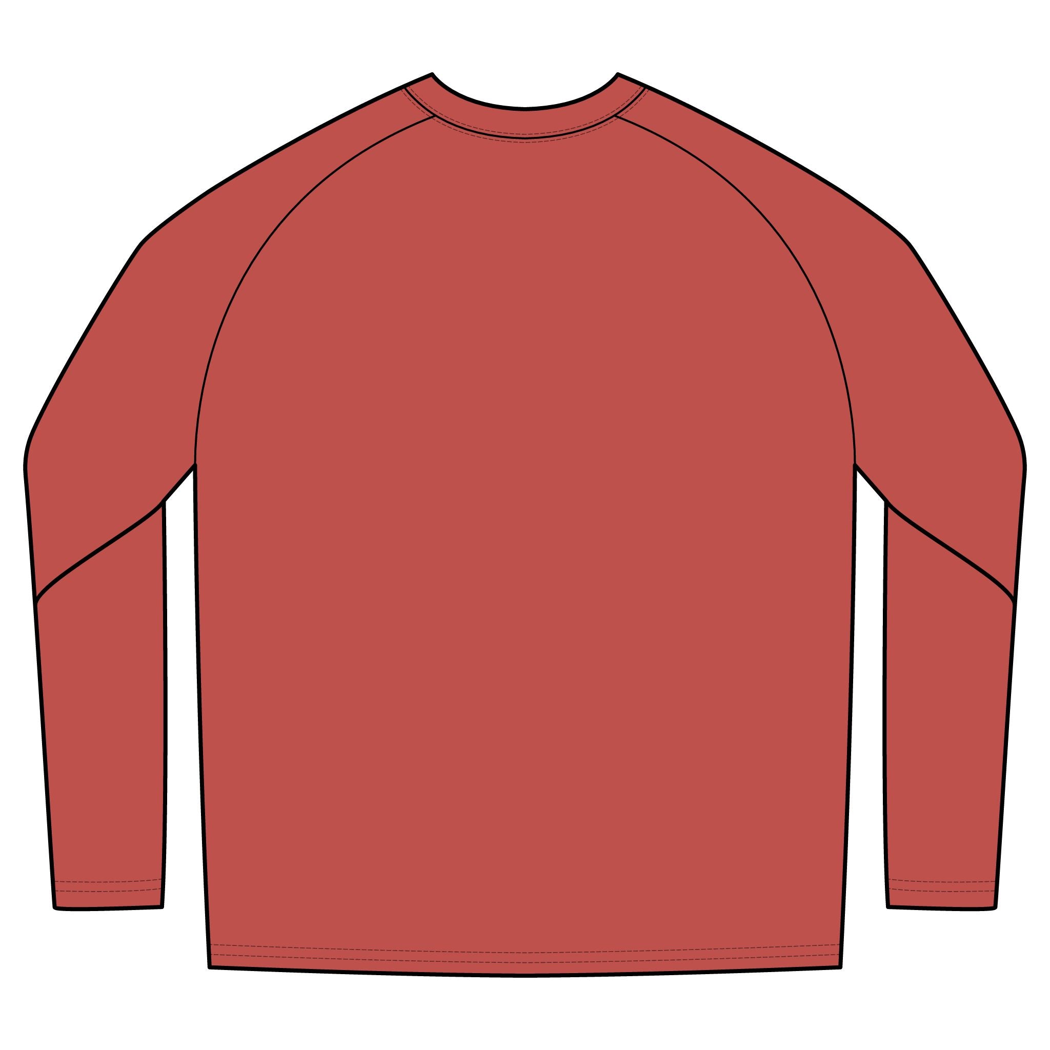 Unisex Tri-Blend Long Sleeve Colorblock Raglan
