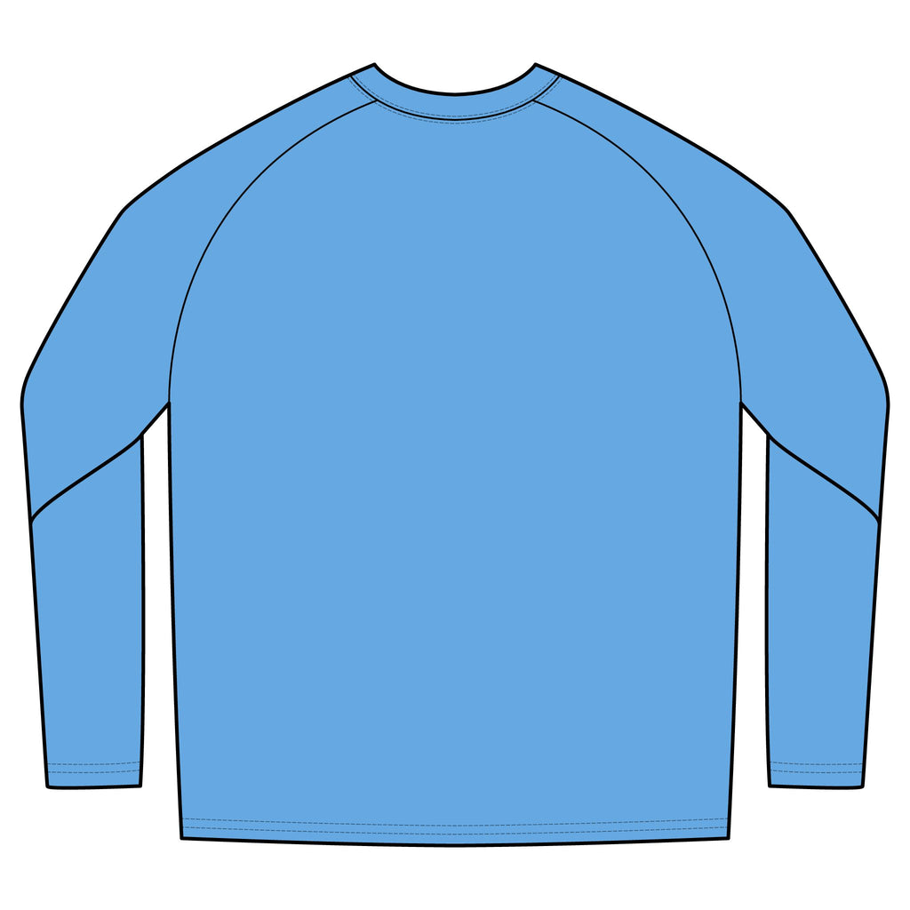 Unisex Tri-Blend Long Sleeve Colorblock Raglan
