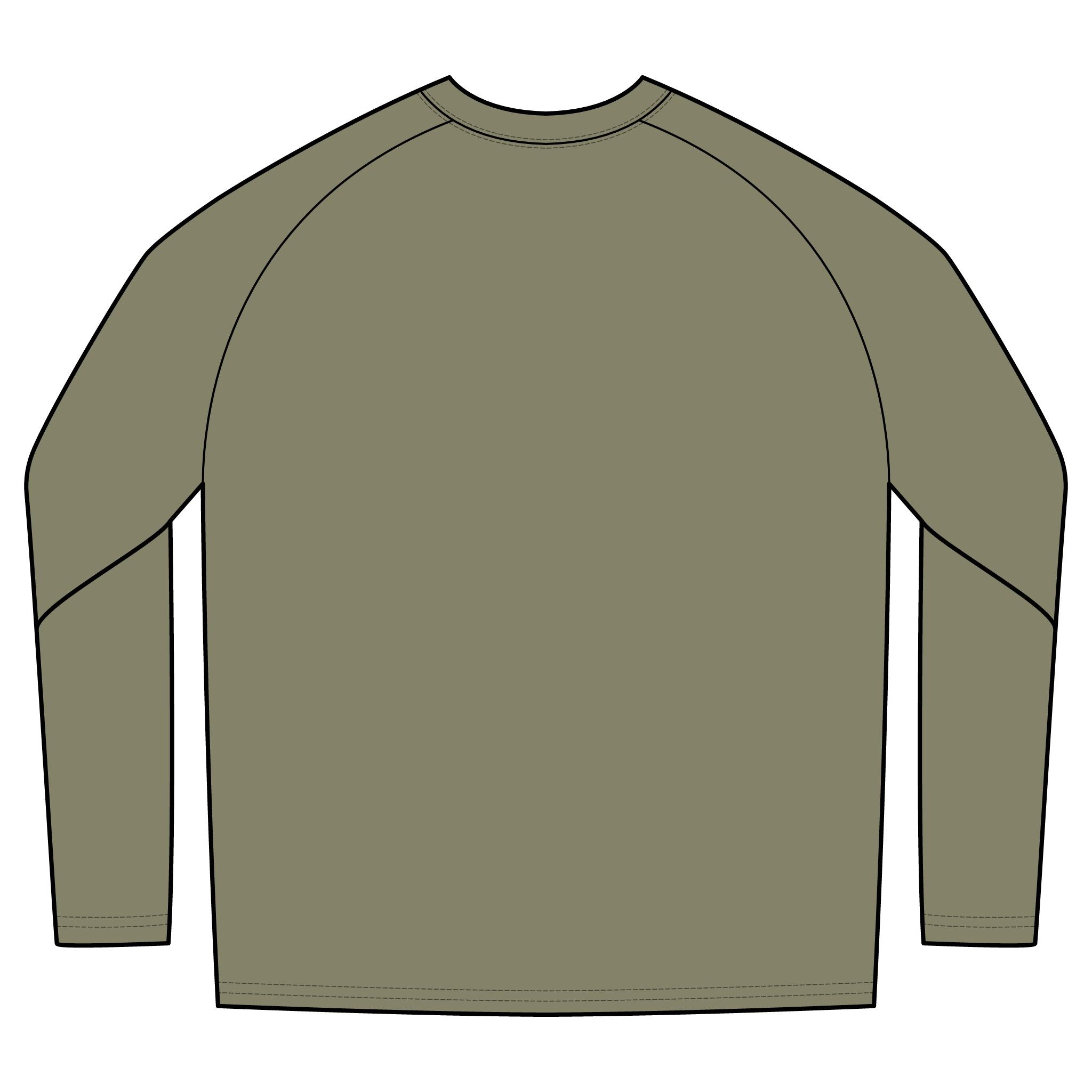 Unisex Tri-Blend Long Sleeve Colorblock Raglan