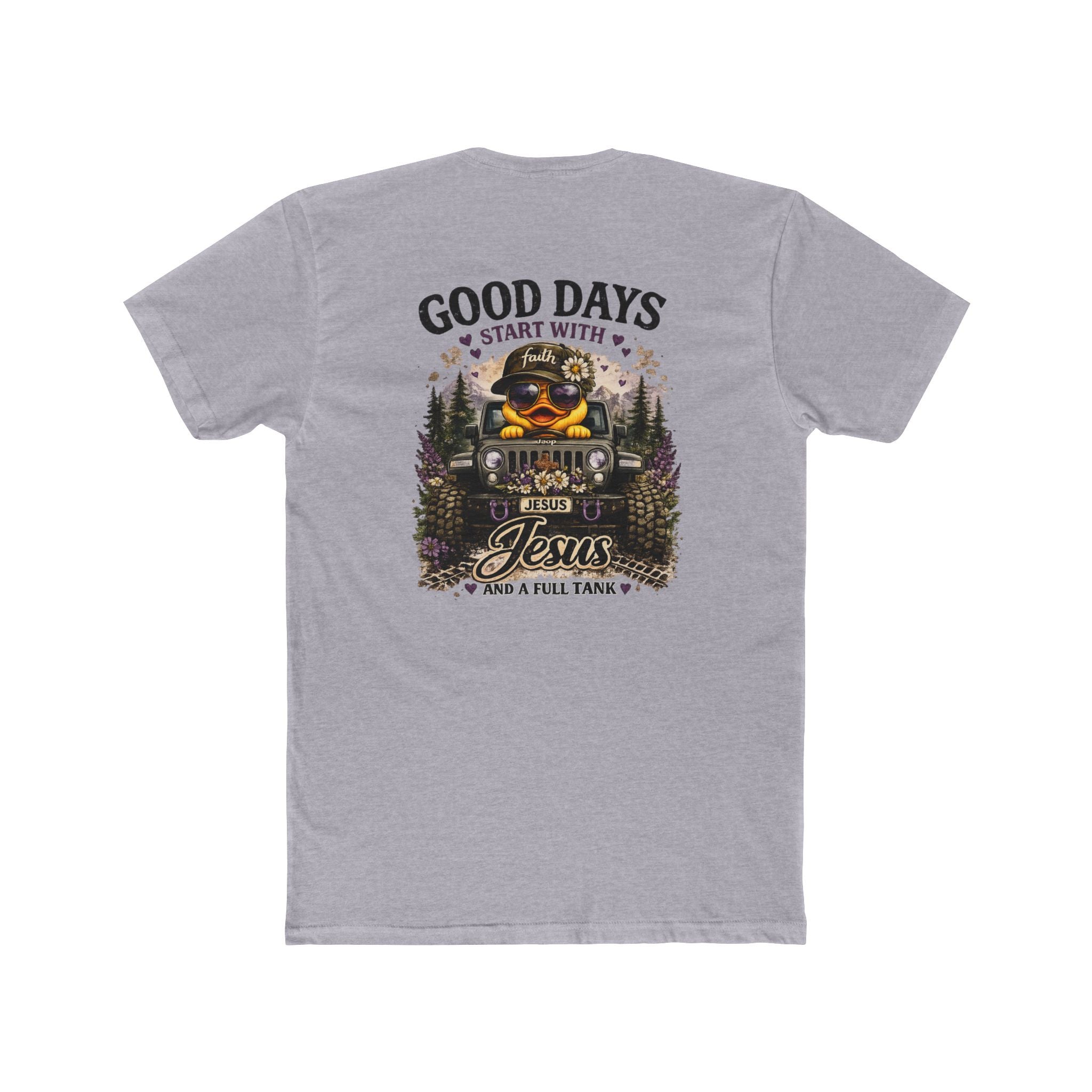 Unisex Cotton Crew Tee