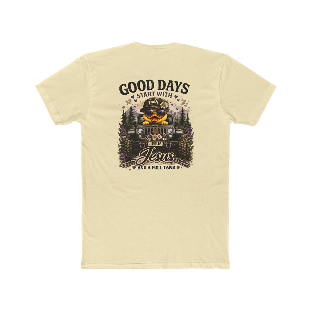 Unisex Cotton Crew Tee
