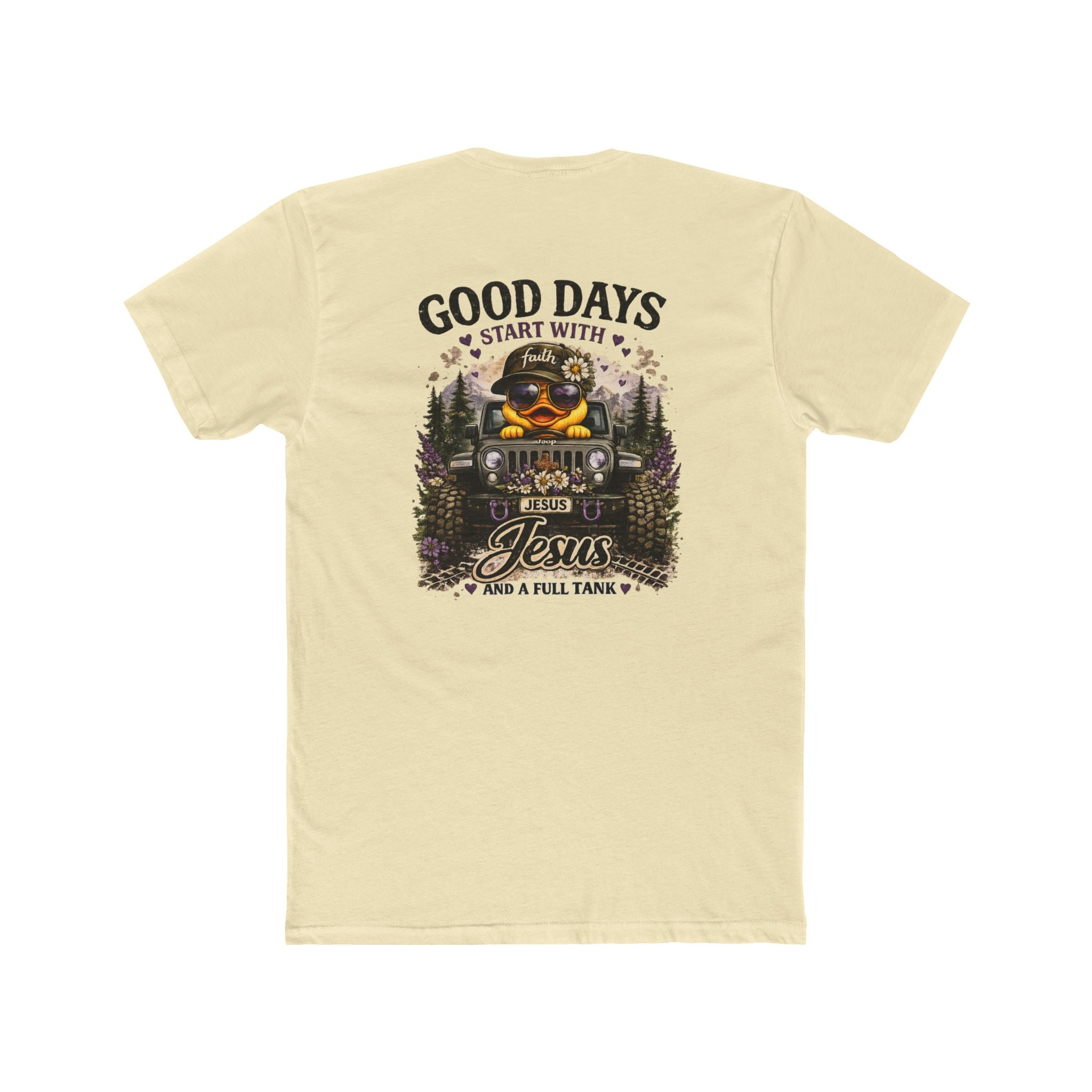 Unisex Cotton Crew Tee