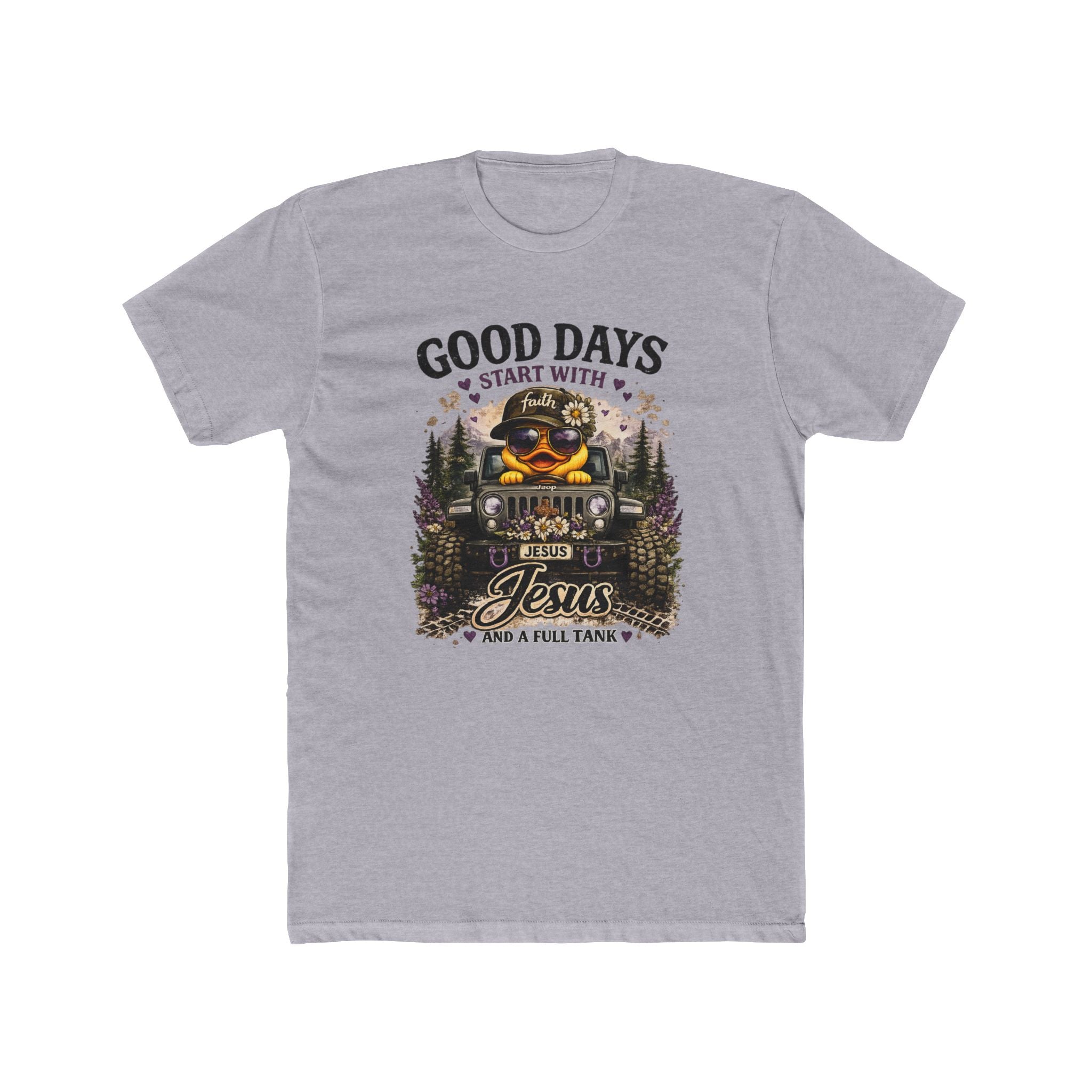 Unisex Cotton Crew Tee
