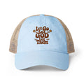 Women's Washed Mesh-Back Cap