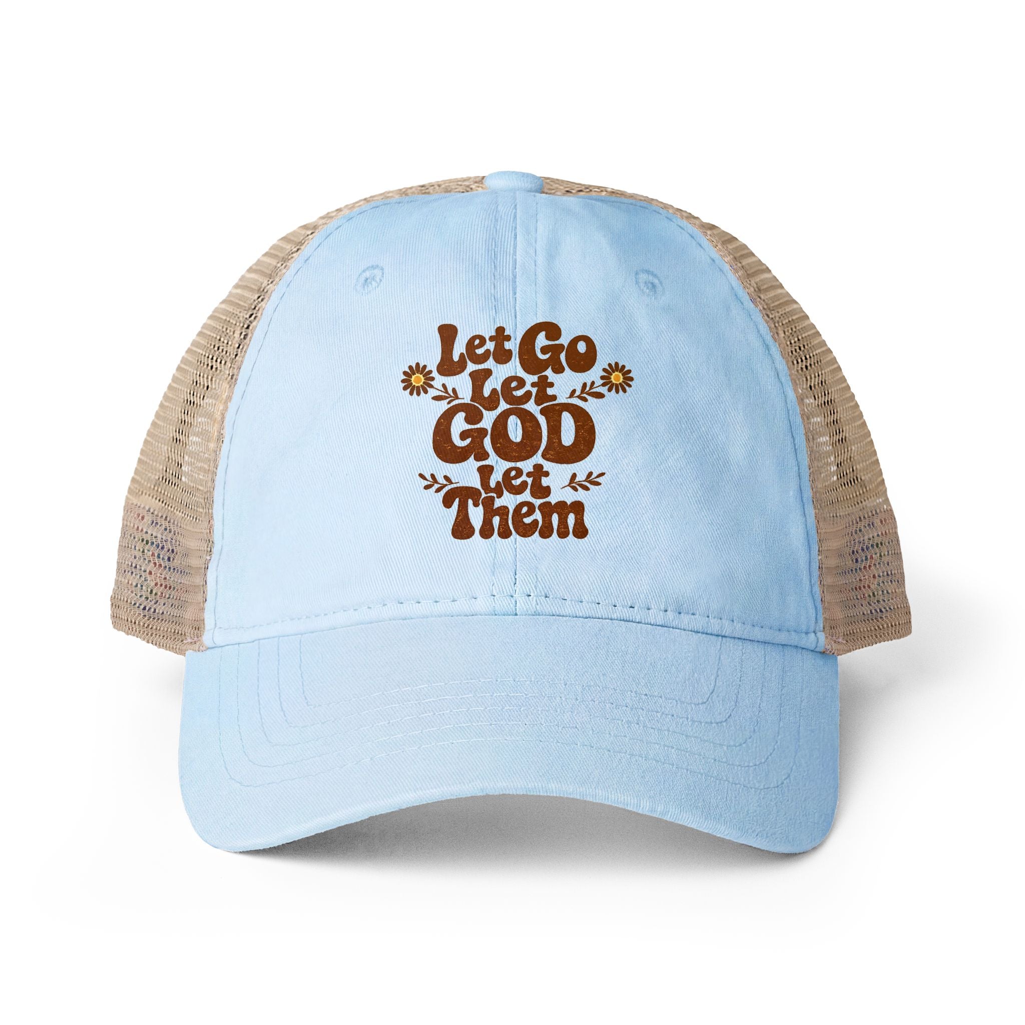 Women's Washed Mesh-Back Cap