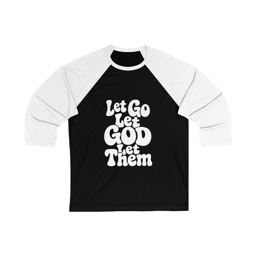 Unisex 3\4 Sleeve Baseball Tee
