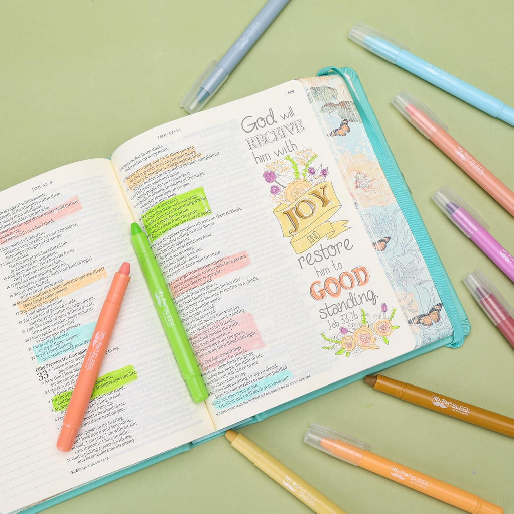 - Gel Highlighter, 12 Pack, Assorted Colors | Bible Highlighters No Bleed, No Bleed Highlighters, Bible Highlighter