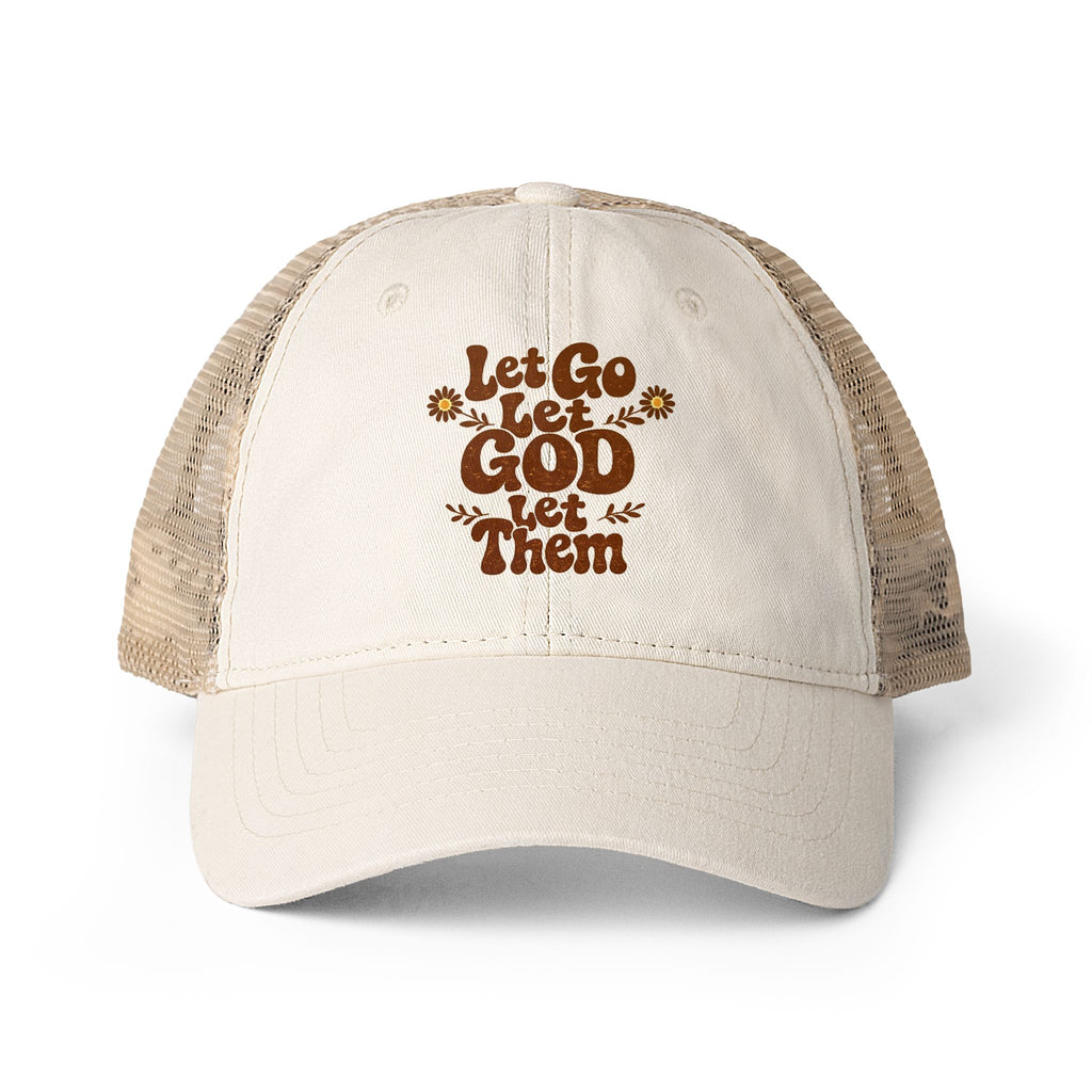 Women's Washed Mesh-Back Cap