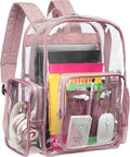 Wholesale Custom Travel Students Adults Clear Backpack Heavy Duty Pvc Transparent Backpack