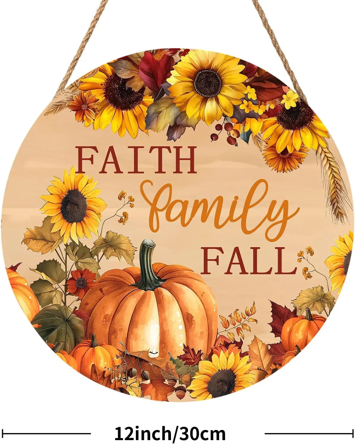 OEM Hello Fall Thanksgiving Wooden Door Sign Mason Jar Pumpkin Maple Leaf Farmhouse Hanging Decor Low MOQ Fast Delivery