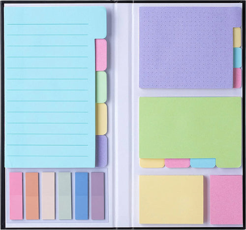 - Transparent Sticky Note Set, 410 Pack, Vintage Colors, Transparent Sticky Notes Tabs
