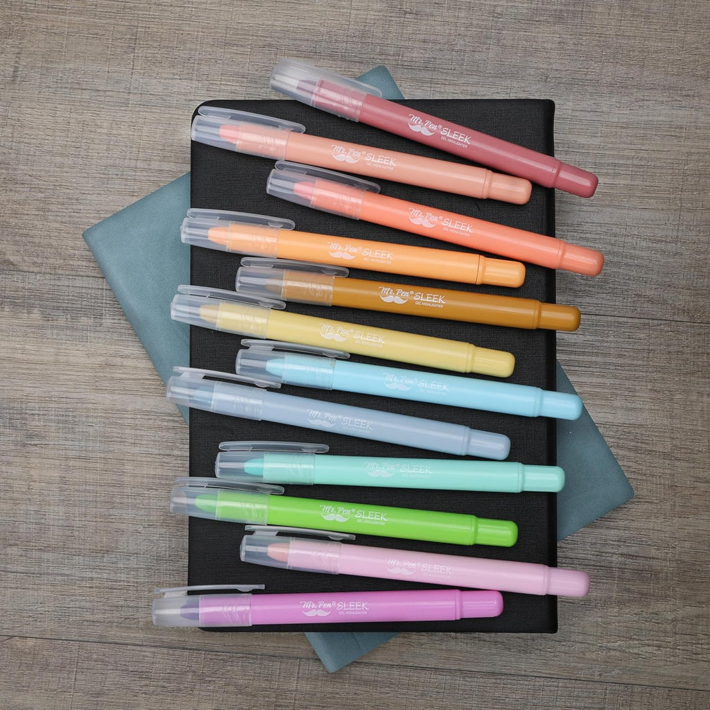 - Gel Highlighter, 12 Pack, Assorted Colors | Bible Highlighters No Bleed, No Bleed Highlighters, Bible Highlighter